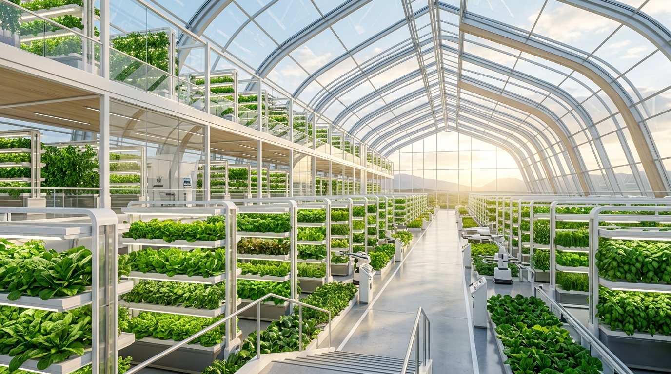 Serre agricole intelligente